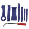 8PCS Car Trim Removal Tool Kit Blue with Red Screwdriver Door Window Clip Fastener Remover Install
