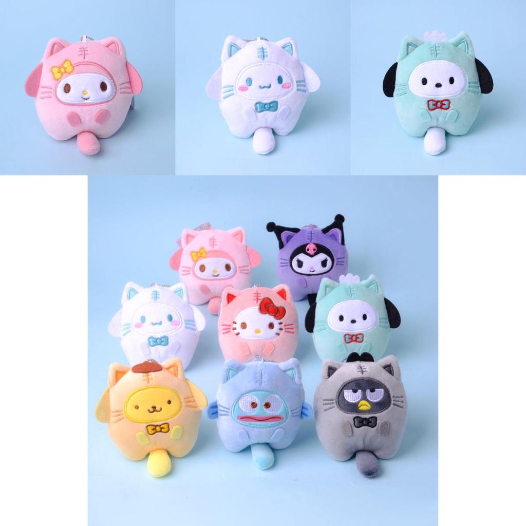 Handmade Kuromi Cinnamoroll My Melody Pochacco Plushie Pendant Unique Design Perfect Details Premium Material