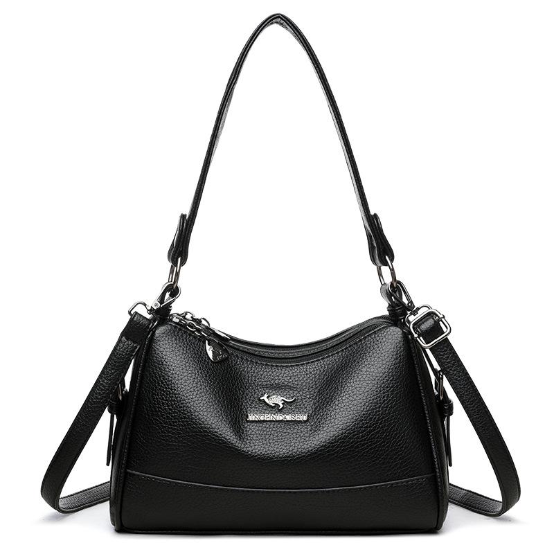 Women's Bag Soft Leather Shoulder Crossbody Bag Underarm Handbag