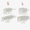 Large Capacity Expandable Storage Box Stackable Ventilated Holes Cabinet Storage Case Plastic Space-Saving