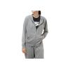 Nike Drawstring Letter Logo Print Solid Full Zip Casual Jacket Women Jacket Dark-Gray DM6387-063