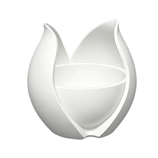 Premium Material Plant Pot Tulip Flower Shape Planter, 3D Printed Decorative Pot, Water Culture Holder Modern Minimalist Container for Home