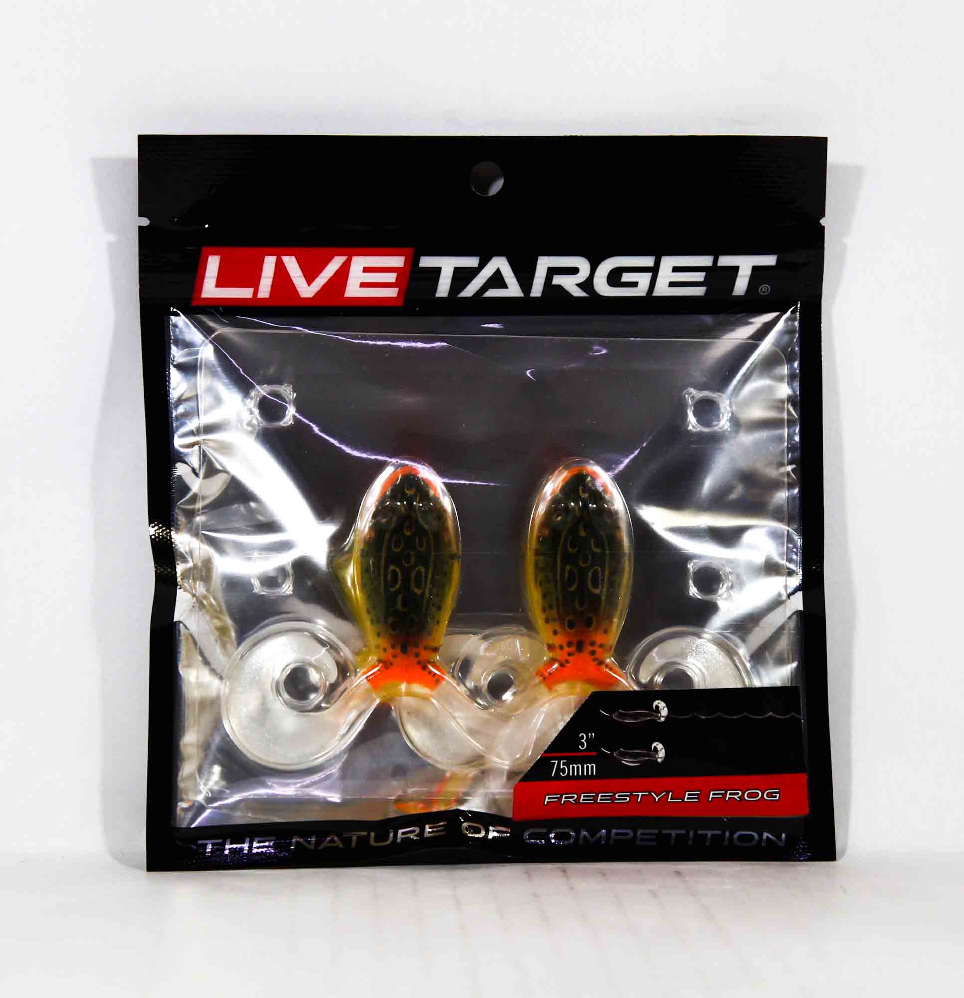 

Live Target FSF75T519 Лягушка для фристайла 3 дюйма Изумрудно-красный (3743)