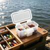 Portable Live Baits Container Hanging Waist Baits Storage Box Baits Holder Fishing Tackle Box Fishing Accessories