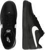 Nike Air Force 1 Black and White Sneakers 19322637