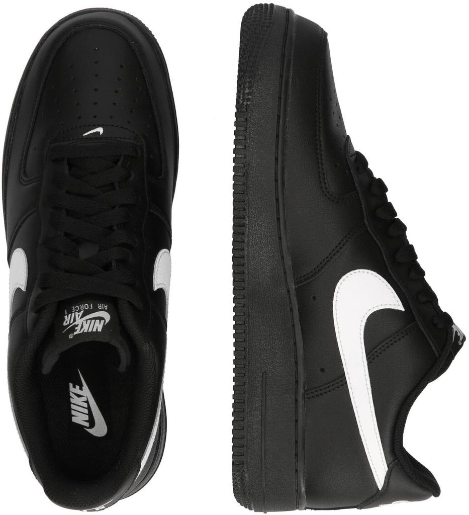 Nike Air Force 1 Black and White Sneakers 19322637