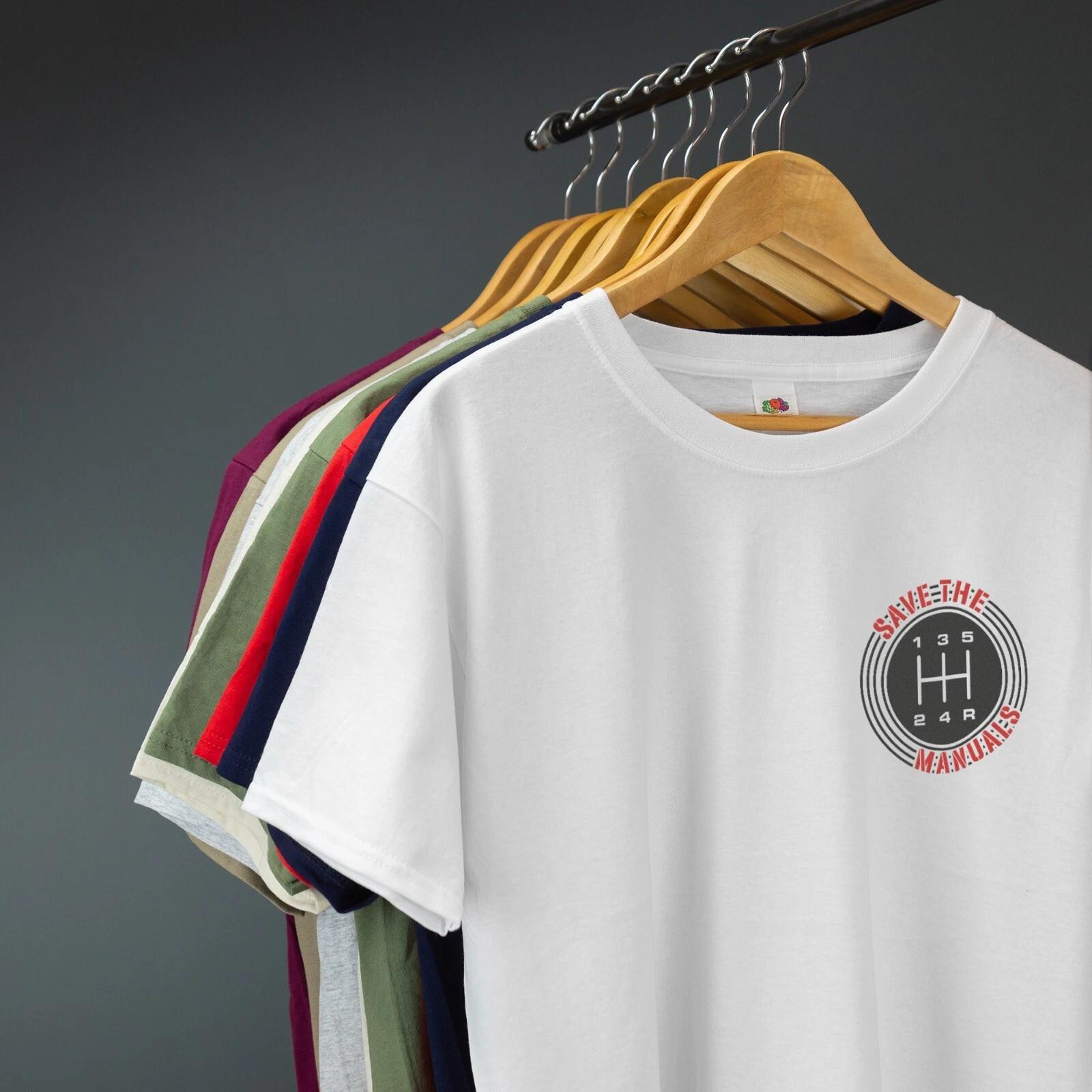 Save the Manuals T-Shirt Car Enthusiast VARIOUS SIZES & COLOURS M