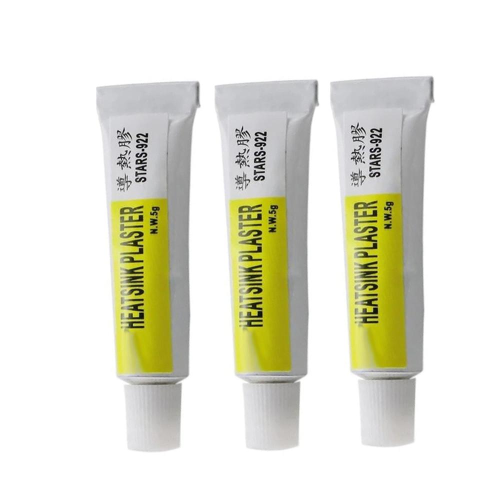 1/2/3pcs Heatsink Plaster Thermal Silicone Adhesive Cooling Paste Strong Adhesive Compound Glue For Heat Sink Sticky