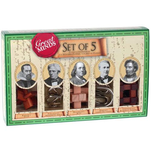 

Great Minds Дерево и Металл Головоломка 5шт (Мужчины)