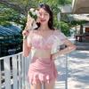 Women's Sweet Split Skirt Swimsuit - Slimming, Sexy, and Conservative Super Fairy Style for Summer & Hot Springs
