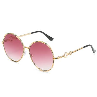 Large Frame Sunglasses, Retro Round Versatile Glasses, Street Photography Literary And Simple Sunglasses
