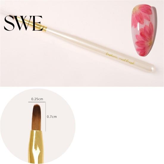 Manicure Brush Nail Pen Easy to Use Multi-function Tip Supply Head Gel Painting Brushes for Professional