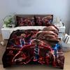 Soccer Player Print Bedding Set Bedding set (1 duvet cover, 2 pillowcases, duvet not included)