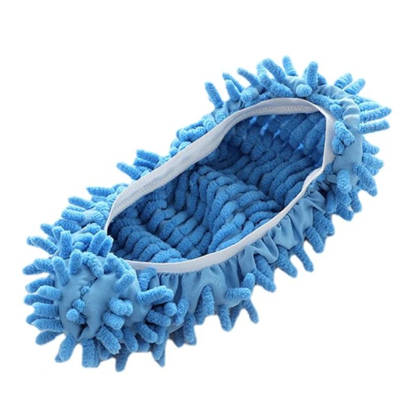 1PCS Multifunction Floor Dust Cleaning Slippers Shoes  Cloth Lazy Mopping Shoes Home Floor Washable Cleaning Microfiber Cloth