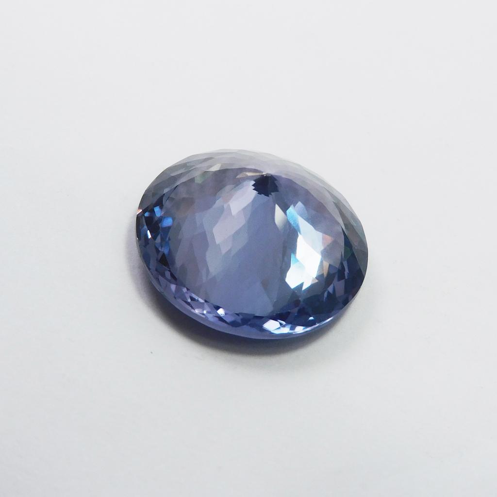 Natural Color Change Alexandrite Loose Gemstone Round Cut 34.55 Ct for Jewelry Making and Crafts