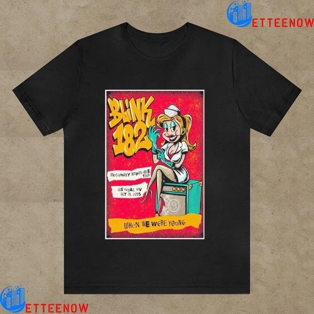 When We Were Young Missionary Impossible Tour 2025 Las Vegas T-Shirt TRENDING Unisex T-Shirt XXXXL