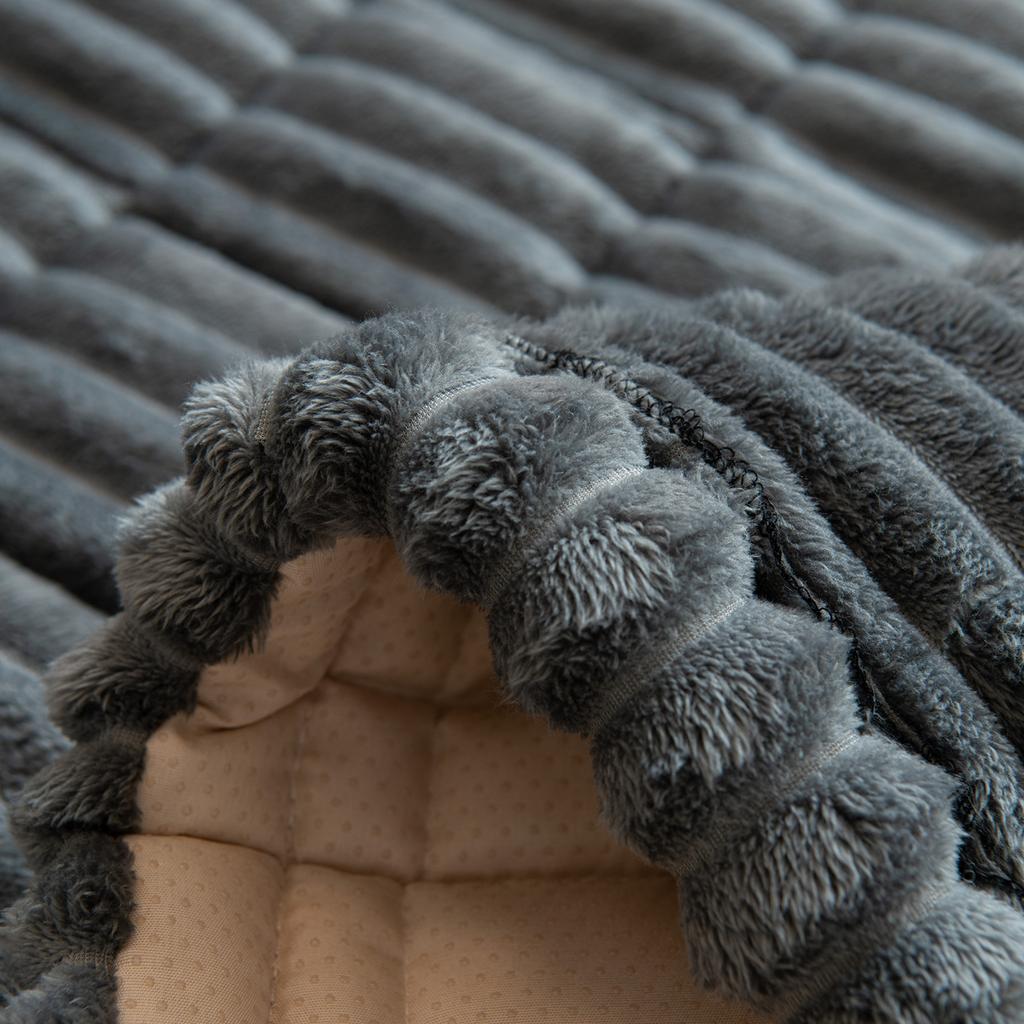 Thicken Plush Sofa Slipcover Universal Non-slip Super Soft Sofa Towel Winter Corduroy Couch Cushion For Living Room Modern Home