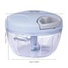 1pc 500ml Manual Chopper, Manual Drawstring Food Processor, Vegetable Salad Processor, Kitchen Tool Accessories