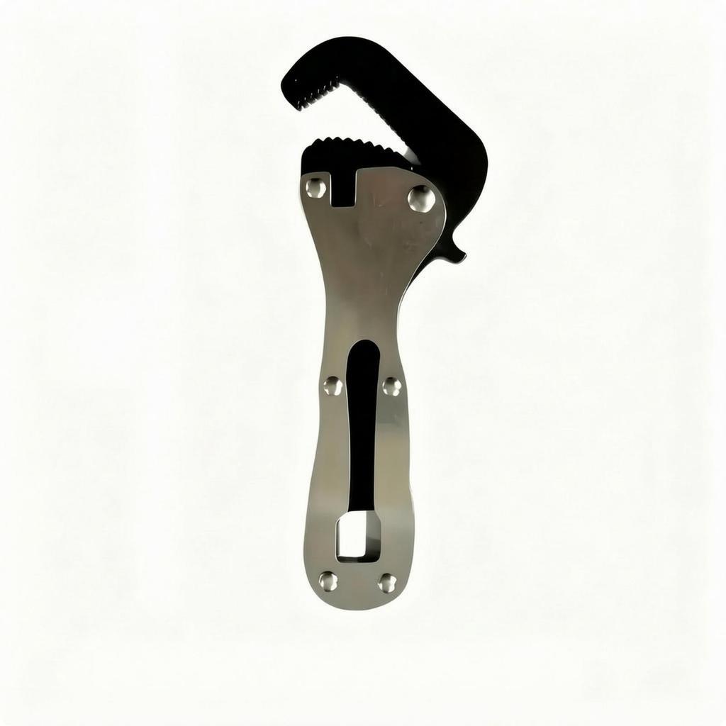 Short Pocket Wrench with Built-in Driver Portable Hand Tool Versatile