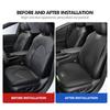 Car Ice Silk Seat Pad Breathable Mat Lumbar Support Mat Accessories For KIA Rio K5 K2 Sportage Ceed Sorento Picanto Stinger Soul QD2