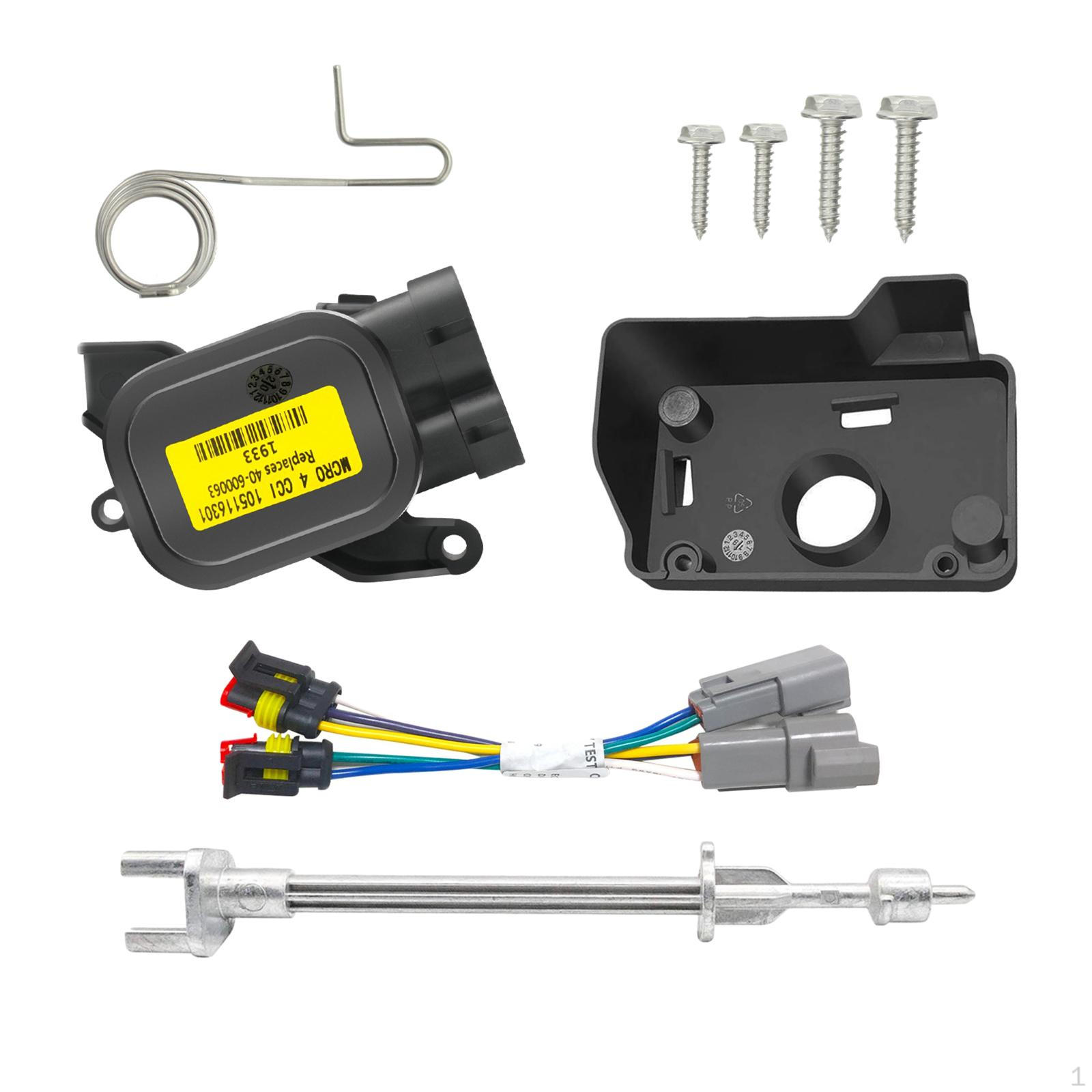 

Conversion Throttle Potentiometer Kit Car Accessories Replacement Black Durable for 4 Precedent Golf