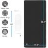 39.3x11.8 Inches Grounding Sleep Mat Bed Pad Universal Foot Mat Stress Comfort Wellness Balance
