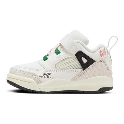 Air Spizike Low TD Spizike Buradaydı Bebek Spor Ayakkabıları Krem Yel Yel Siyahı HQ1672-183