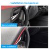 Manijas interiores de puerta de coche para BMW F30 F31 F32 F34 F35 F36 F80 F82 Serie 3 4 3GT ABS tirador de puerta interior protector