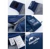 Naturehike Genuine Envelope Type Washable Sleeping Bag Shruff Sleeping Back 3WAY Futon for Lightweight Compact Connectable Camping Bedding Sleeping In