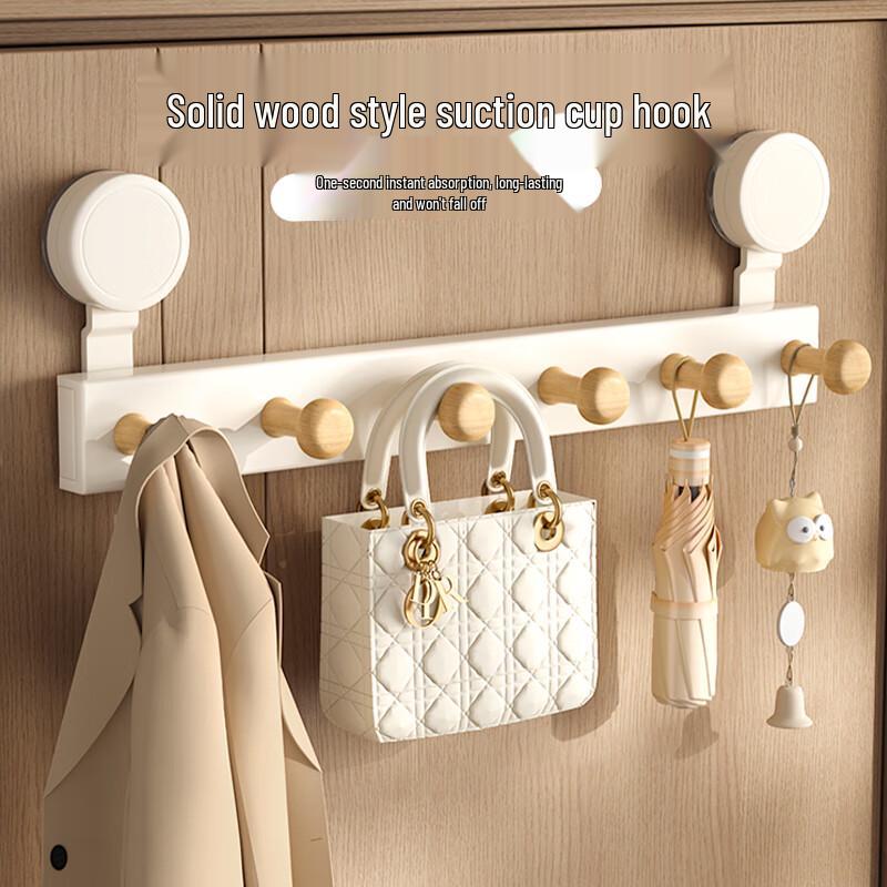 No-Drill Suction Cup Door Hanger Hooks
