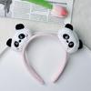 Adorable 2026 Panda Hair Accessory: Cute Round Headband & Funny Clip for Girly Wash Face Routine