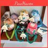 Small Square Kids Crossbody Bag With Cartoon Pendant Composite For Daily Use