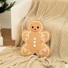 Christmas Gingerbread Man Doll Pillow Ornament