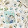 30 Pcs/pack Flowers Plant Stickers aesthetic Stick Labels Decorative Diary Album Scrapbooking material Junk Journal Supplies
