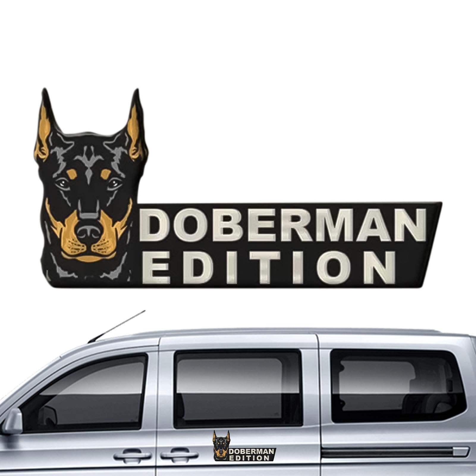 

Generic Dog Car Decal, Funny Dog Car Decal, Car Emblems and Badges - Acrylic Please refer to the description