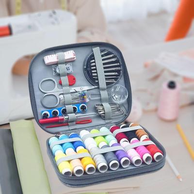 Mini kit da cucito Set di fili fai da te per la casa, ricamo, riparazione di abbigliamento, viaggi