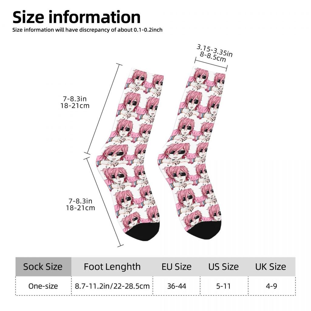 Couple Socks Yarichin B Club Manga Boy Stockings Autumn Gothic Warm Soft Socks Design Running Sports Non Slip Socks