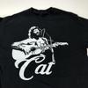 Cat Stevens Black and White Guitar Photo Shirt Black Unisex Size S-5XL IM1225