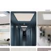 Integrated LED Motion Sensor Ceiling Panel Light
