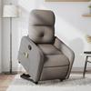 VidaXL Reclining Massage Armchair, Relaxation Chair with Adjustable Backrest and Footrest, Living Room Seat 3206811