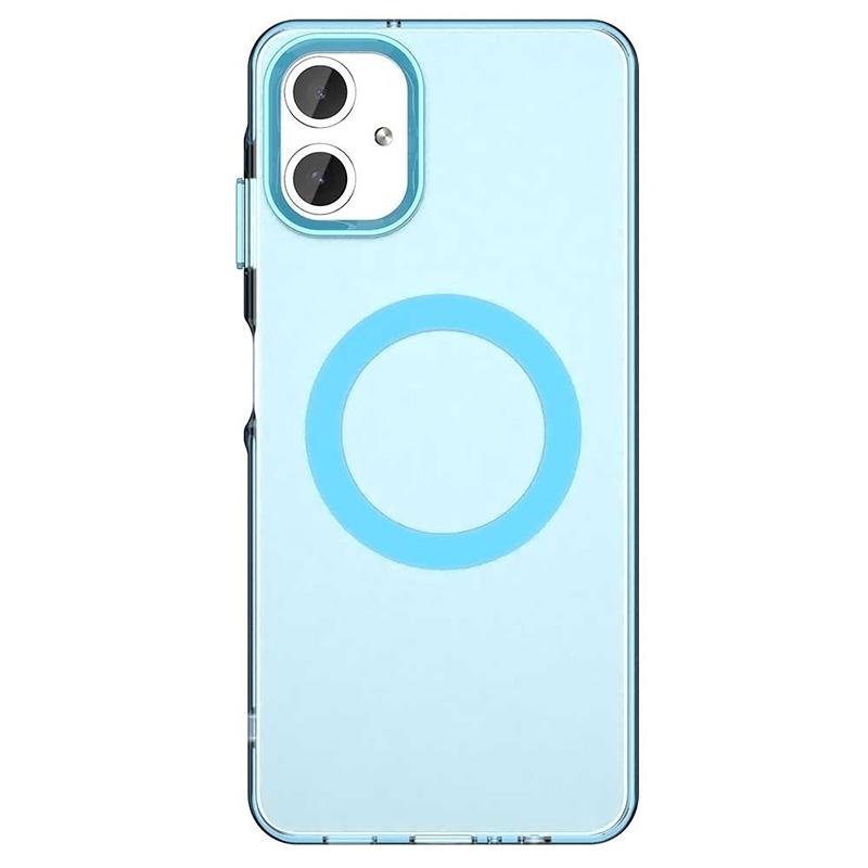 Per Samsung Galaxy A06 Custodia per Telefono in TPU Antiurto Opaca Traslucida Per Samsung Galaxy A06 per Magsafe Ricarica Wireless Cover Posteriore
