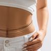 Accessories Sexy Vacation Metal Thin Chain Waist Chain, Simple Geometric Body Chain Waist Chain