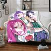1pc KPop Demon Hunters3 Blanket, Gift, for Men and Women, Soft Blanket, Good for Sofa Bed Couch Travel, Lightweight Flannel Blanket