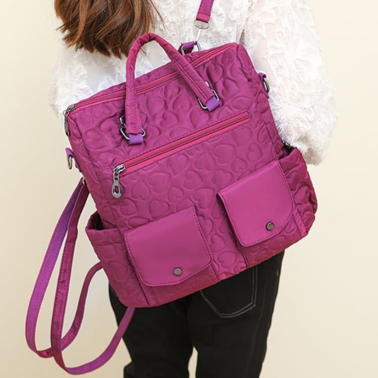 Mochila multiusos de gran capacidad bandolera para mujer