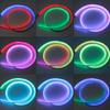 RXZ APP Remote Control RGB Led Colorful Car Headlight Strip 12v Universal for Car Hood Decorative Light Daytime Running Light