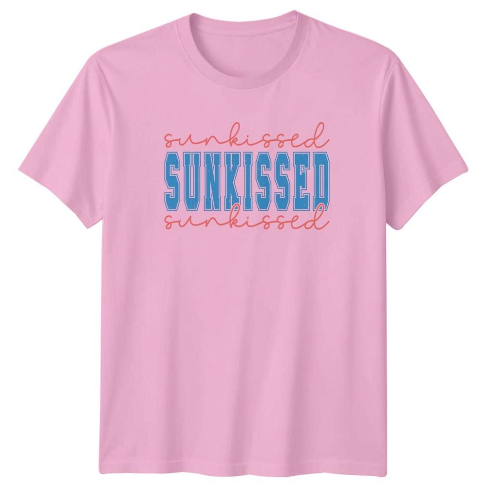Sunkissed Unisexs TShirt Summer Summer Vibes Gift For Her