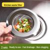 Anti-Clog Kitchen Sink Drain Strainer Basket