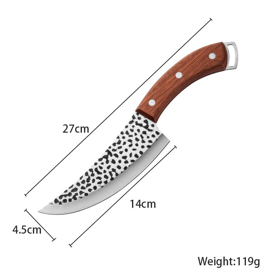 

Нож для обвалки из нержавеющей стали, острый нож для мяса, поварской нож для нарезки, кухонные ножи, аксессуары для мясного топорика