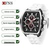 OFNS Men's Versatile Waterproof Quartz Sport Watch