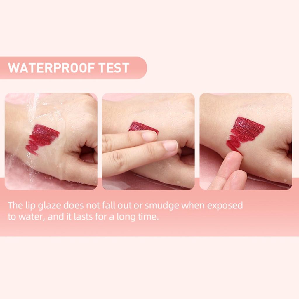 JULYSTAR Lipstick Brightens Lip Moisturizing And Lasting Coloring Lipstick Cosmetics Women's Daily Portable Beauty Makeup